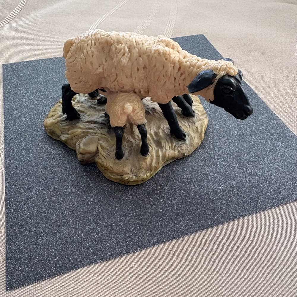 Vintage Schmid Lowell Davis figure, Scotland, sheep
